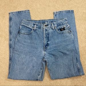 Harley Davidson Light Wash Classic Mom Jeans 10R